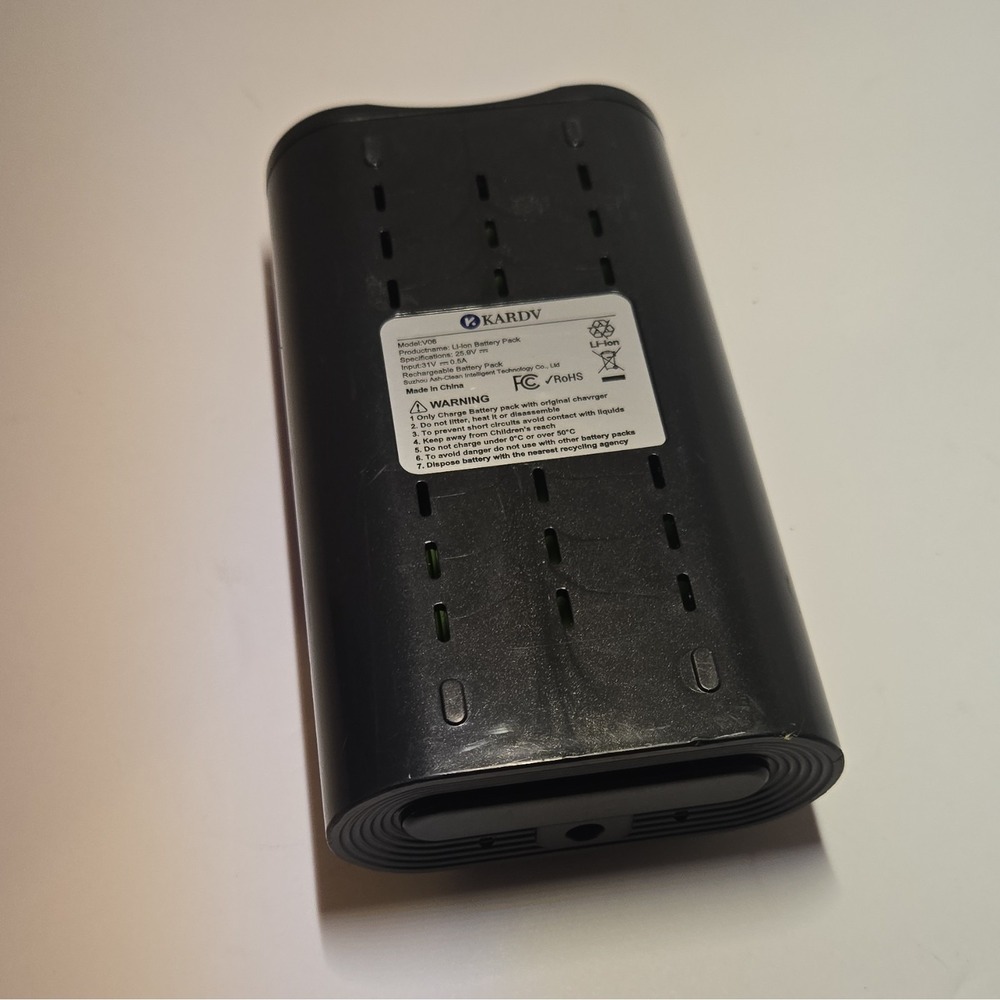 Kardv Rechargeable Battery For V06 Cordless Vacuum Cleaner 25.9V Li-ion Pack - Picture 3 of 4